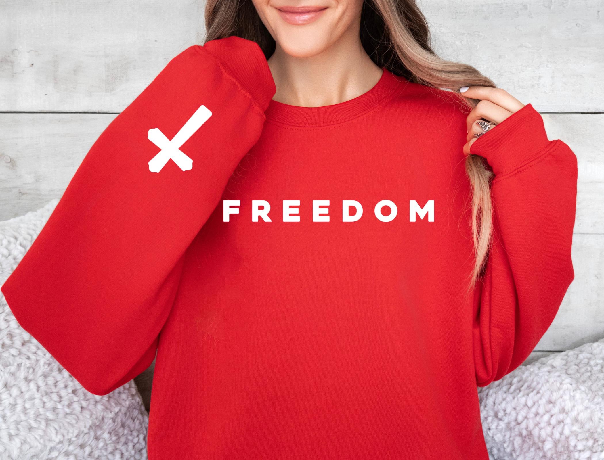Freedom Cross Shirt, Kirk Support Tee, Christian Faith T-Shirt, Religious Freedom Kirk Shirt, Faith Based Apparel, Unisex Graphic Sweat