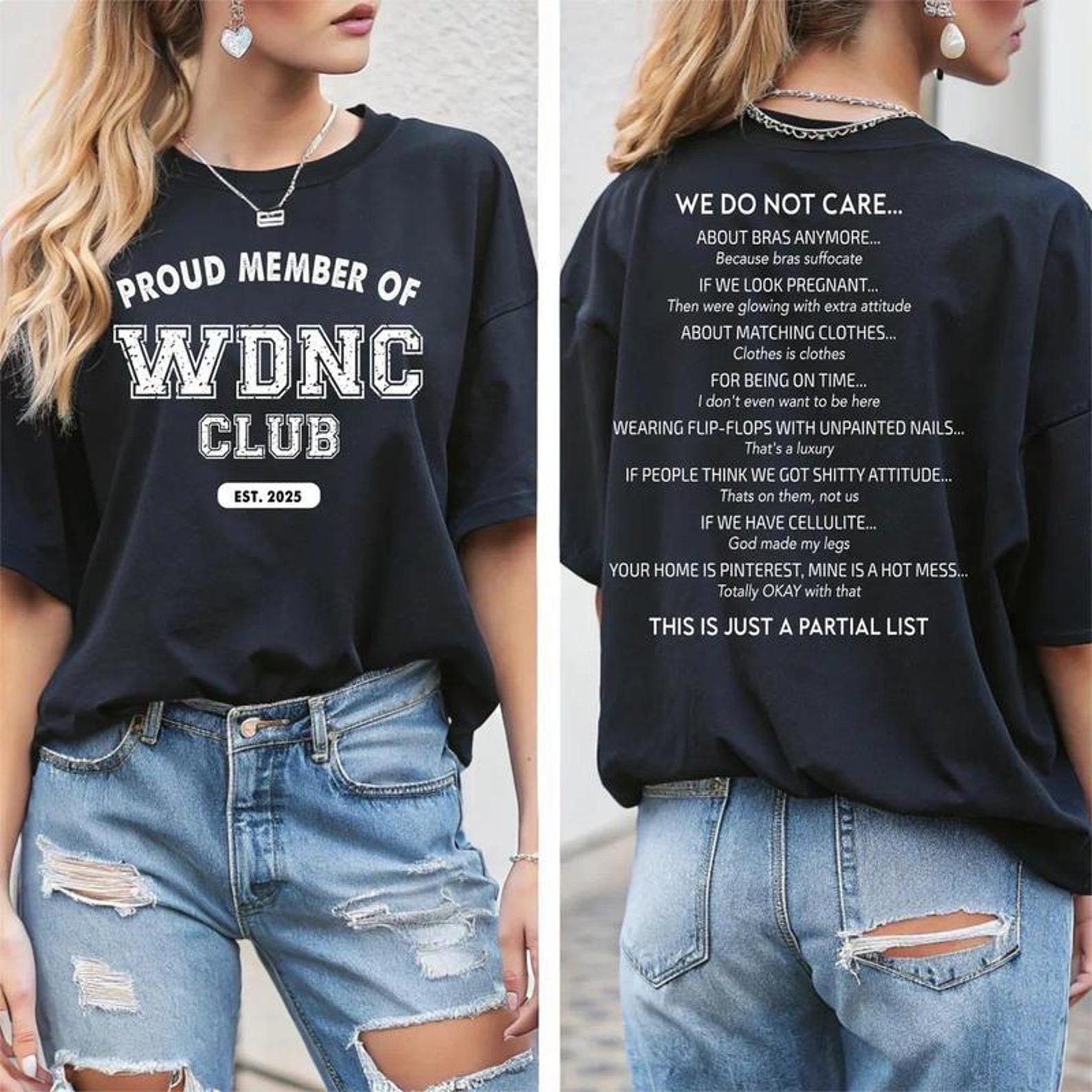 WDNC Club Perimenopause Edition Women T-shirt |Sweatshirt | Hoodie