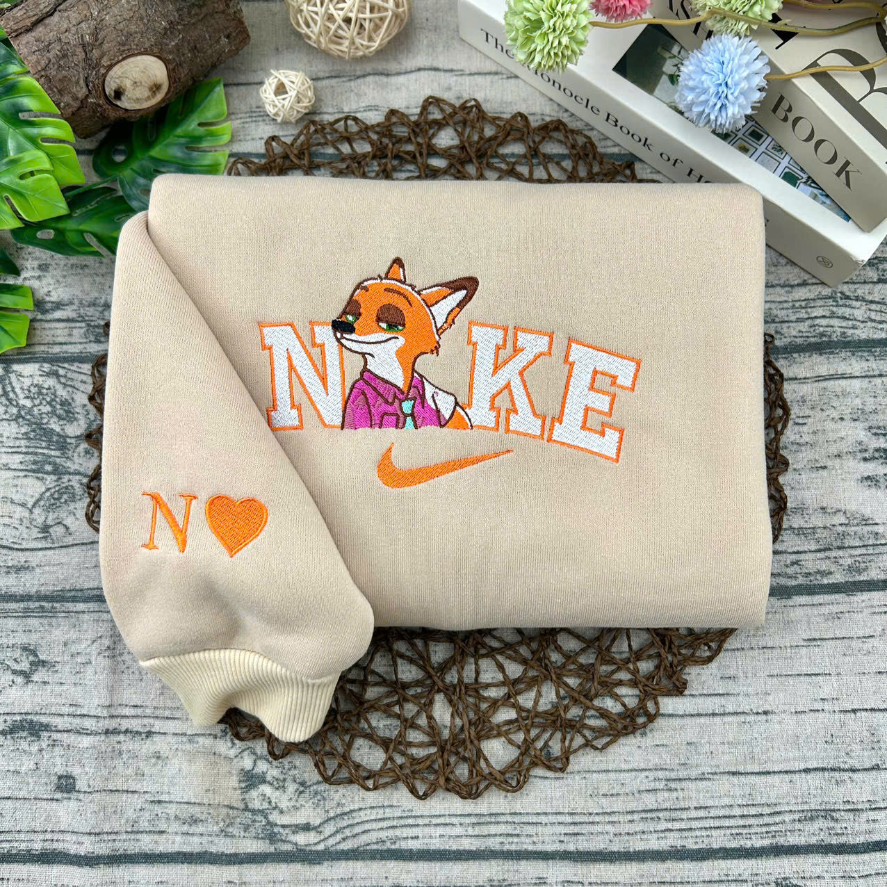 Custom Zoo 2 Embroidered Sweatshirt