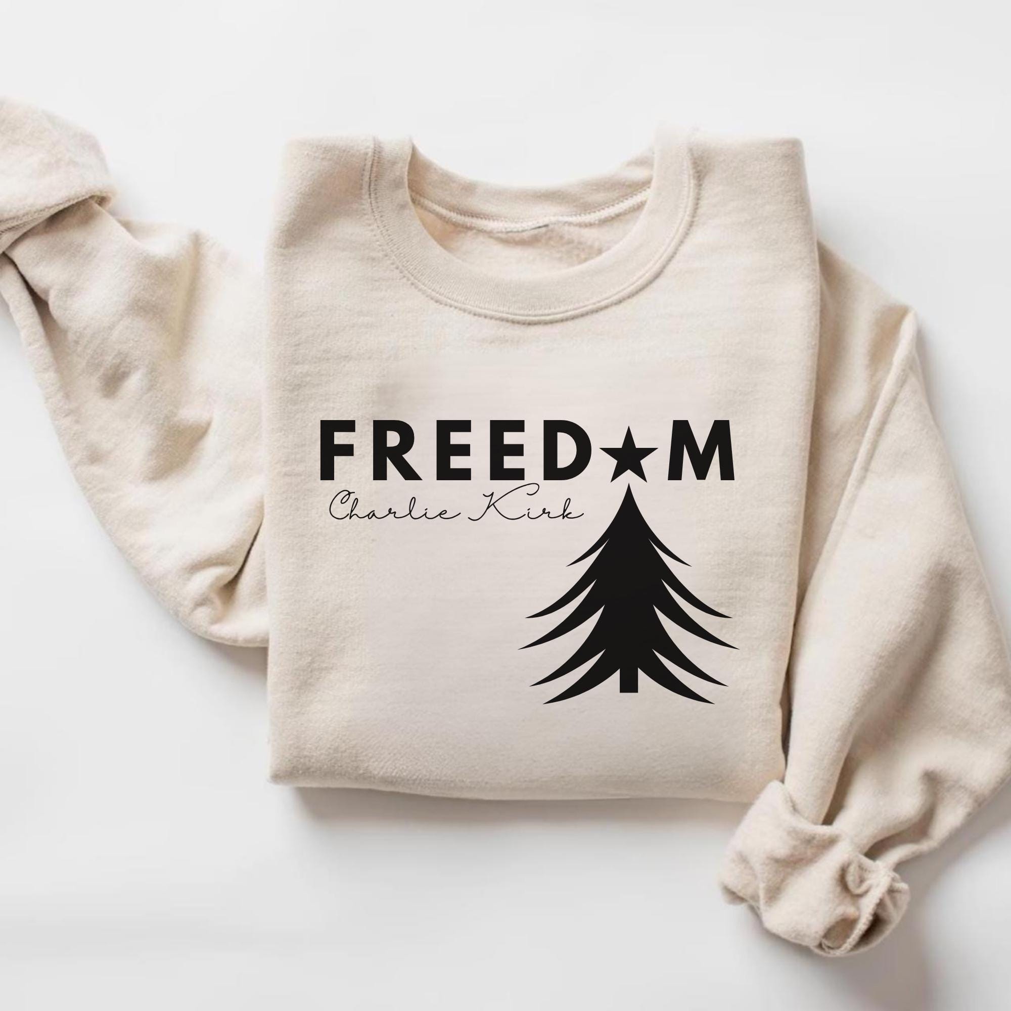 Freedom Charlie Kirk Christmas T-Shirt – RIP Charlie Memorial Hoodie|shirt